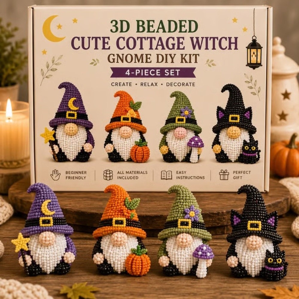 Art Craft Youtube - Vibrant Tube Beads 3D Beaded DIY