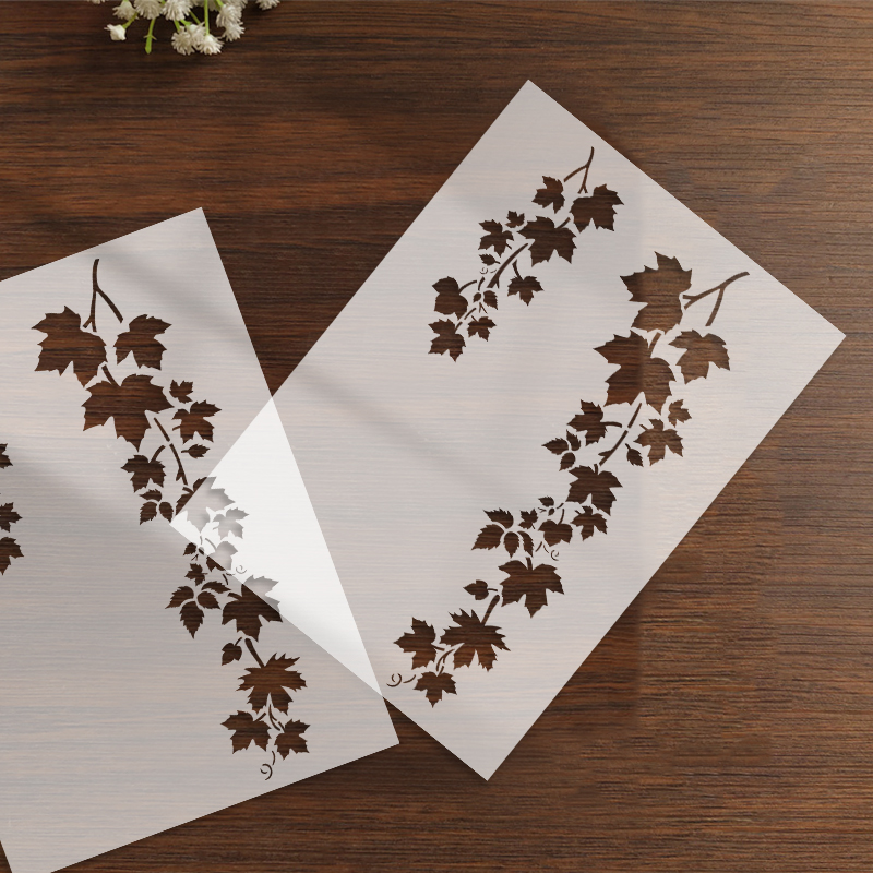 Art Craft With Leaves - YOMDID 1pc Leaf Pattern PET Painting
