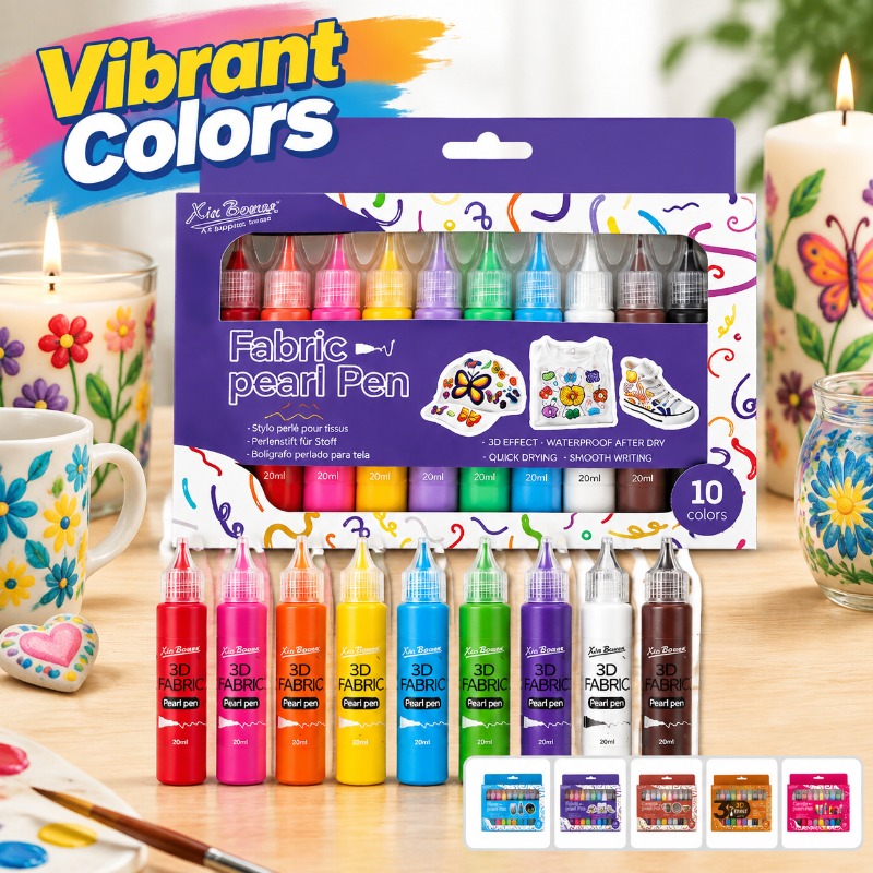 Art Craft Youtube - Candle Pigment Set 10 Tubes Art