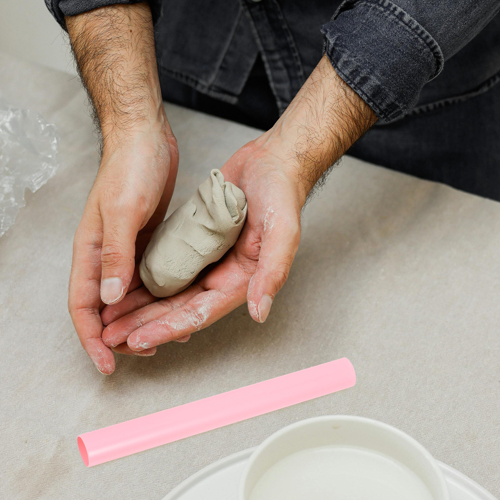 Hollow Acrylic Rolling Pin Cla - огляд і ціна Art Craft Youtube