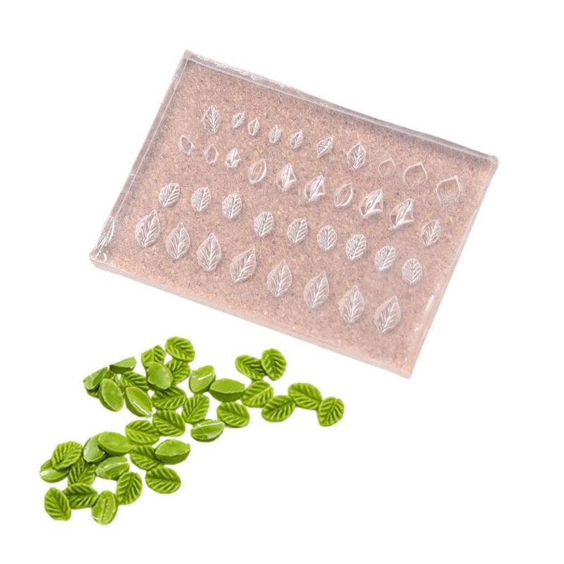 3D Mold Silicone Nail Art Deco - огляд і ціна Art Craft With Leaves