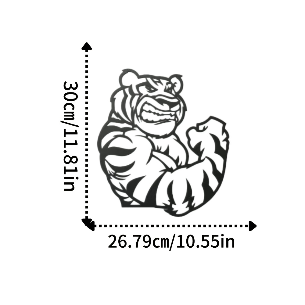 CIFBUY Metal Wall Art Tiger Ir - огляд і ціна Art And Craft Jungle