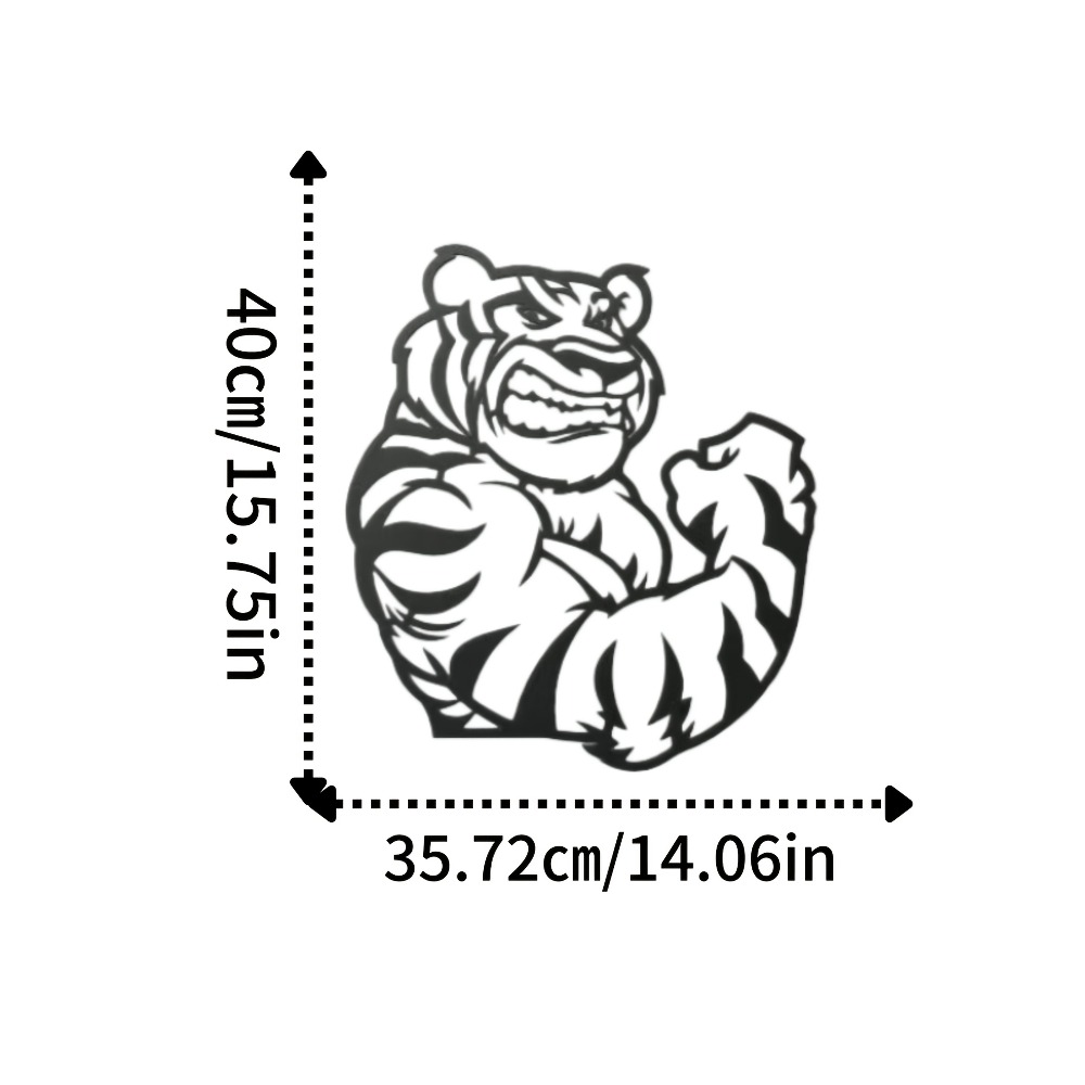 CIFBUY Metal Wall Art Tiger Ir - огляд і ціна Art And Craft Jungle