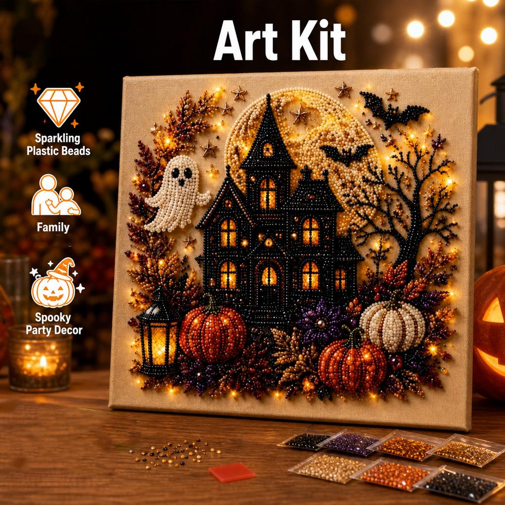 Halloween Ghost & Pumpkin 3D P - огляд і ціна Art Craft Adult