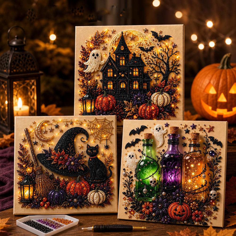 Halloween Ghost & Pumpkin 3D P - огляд і ціна Art Craft Adult