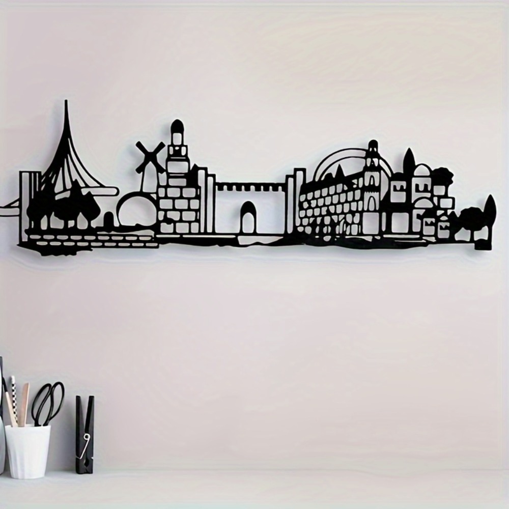 CIFBUY Metal Wall Art Jerusale - огляд і ціна Art & Craft Photos