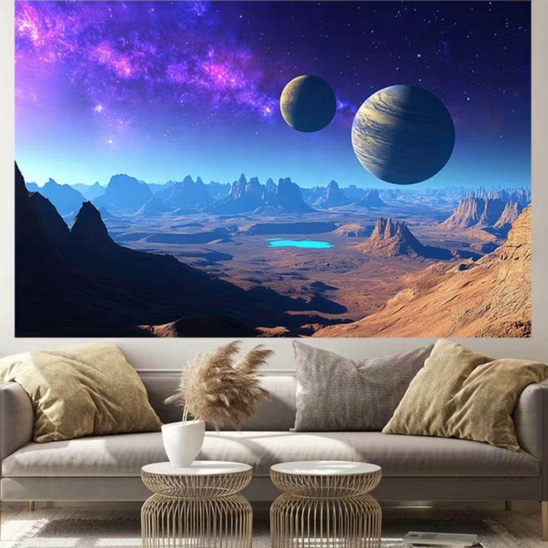 Planet Outer Space Theme Galax - огляд і ціна Art Craft Movement