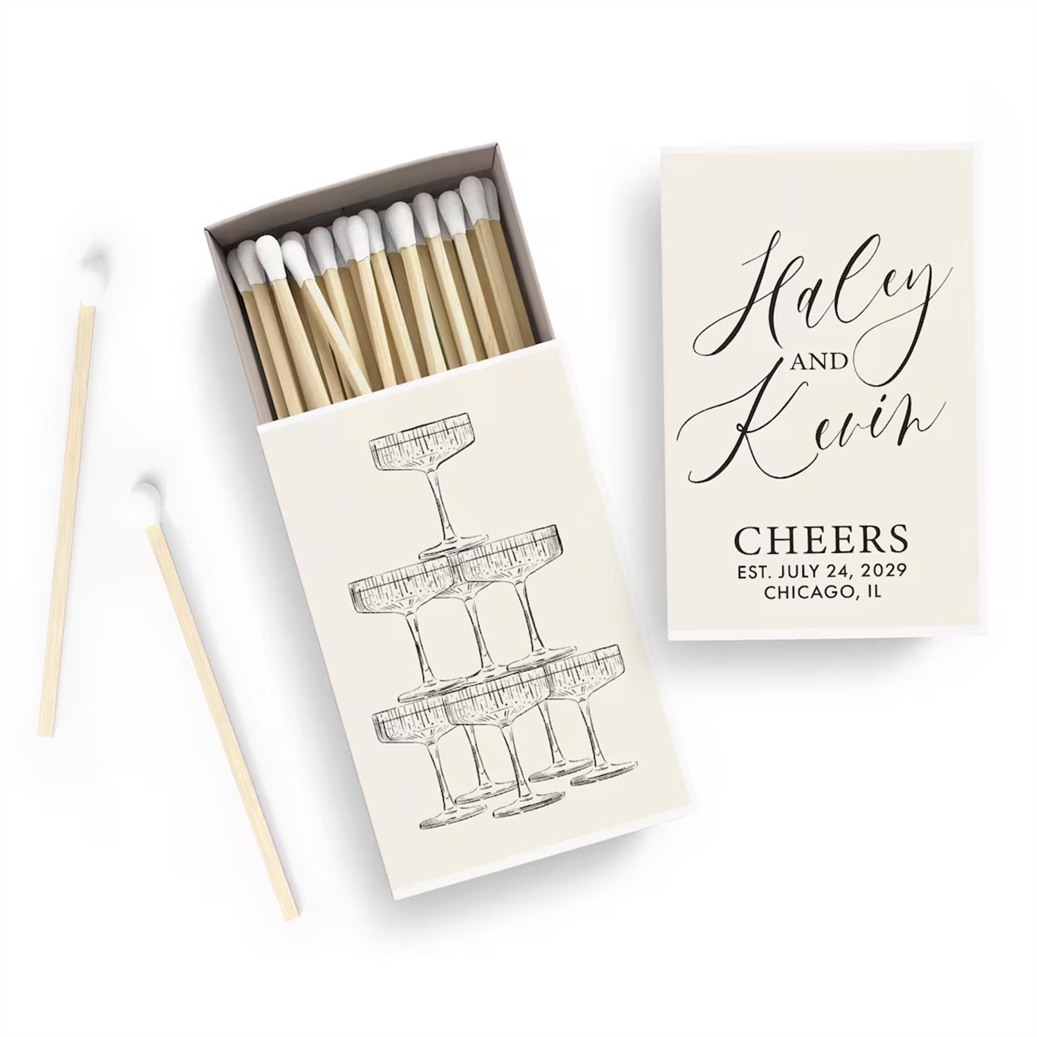 Custom Matchboxes, Personalize - огляд і ціна Art Craft Movement