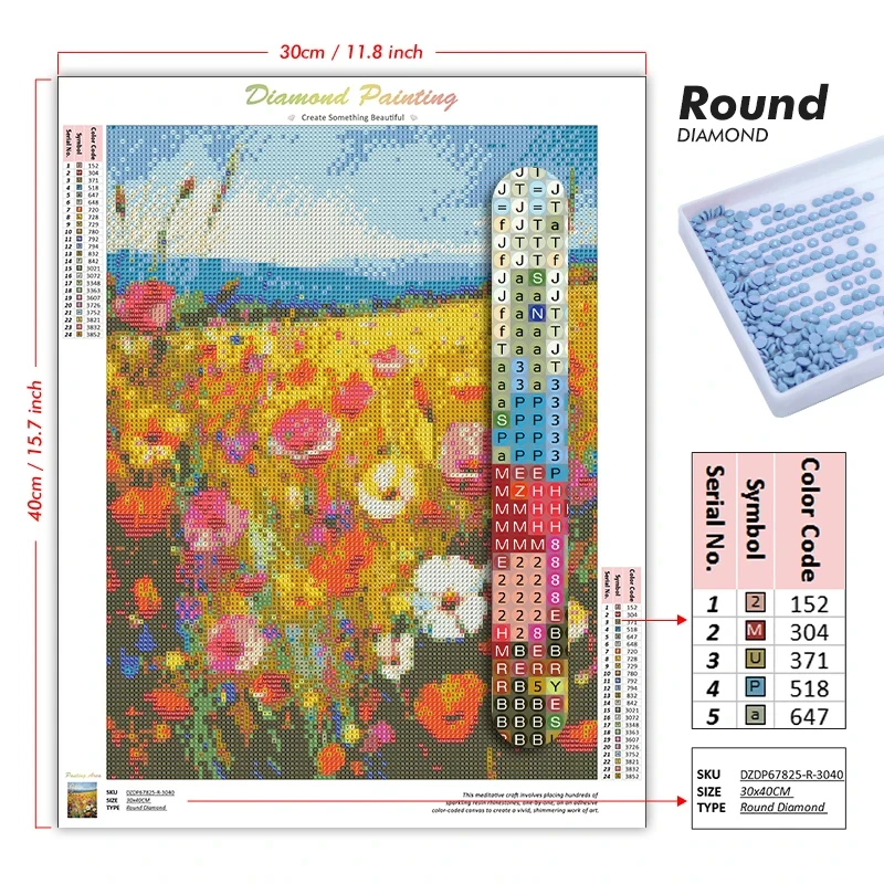 5D DIY Diamond Painting Kit No - огляд і ціна Art And Craft Jungle