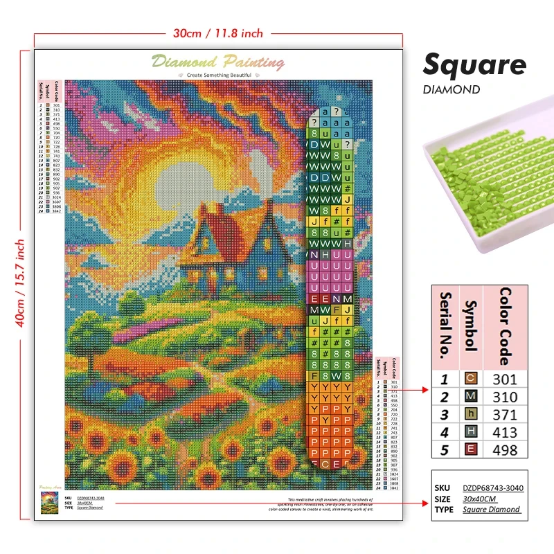 5D DIY Diamond Painting Kit No - огляд і ціна Art And Craft Jungle