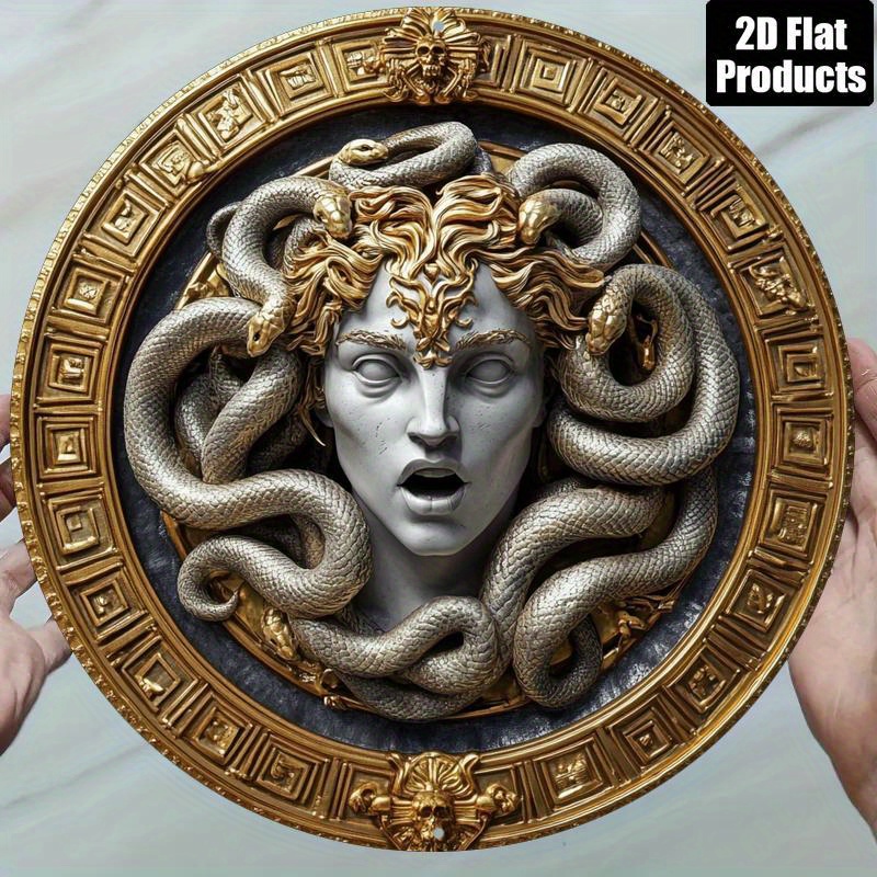 2D flat 1 Medusa head circular - огляд і ціна Art Craft Movement