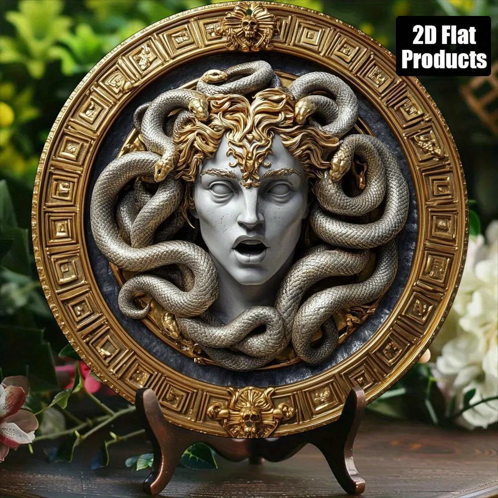 2D flat 1 Medusa head circular - огляд і ціна Art Craft Movement