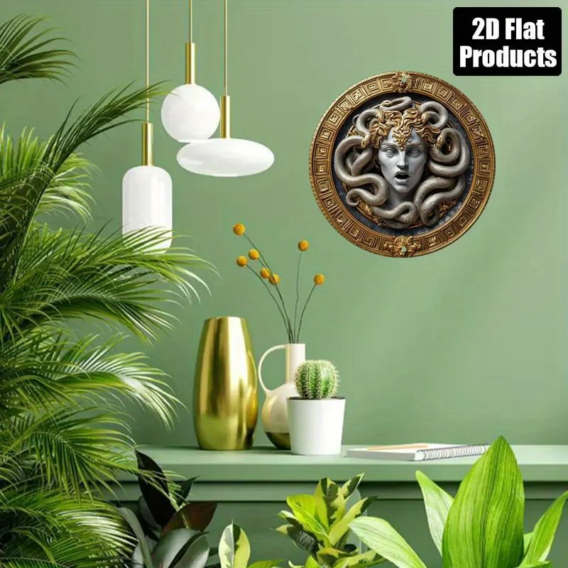 2D flat 1 Medusa head circular - огляд і ціна Art Craft Movement