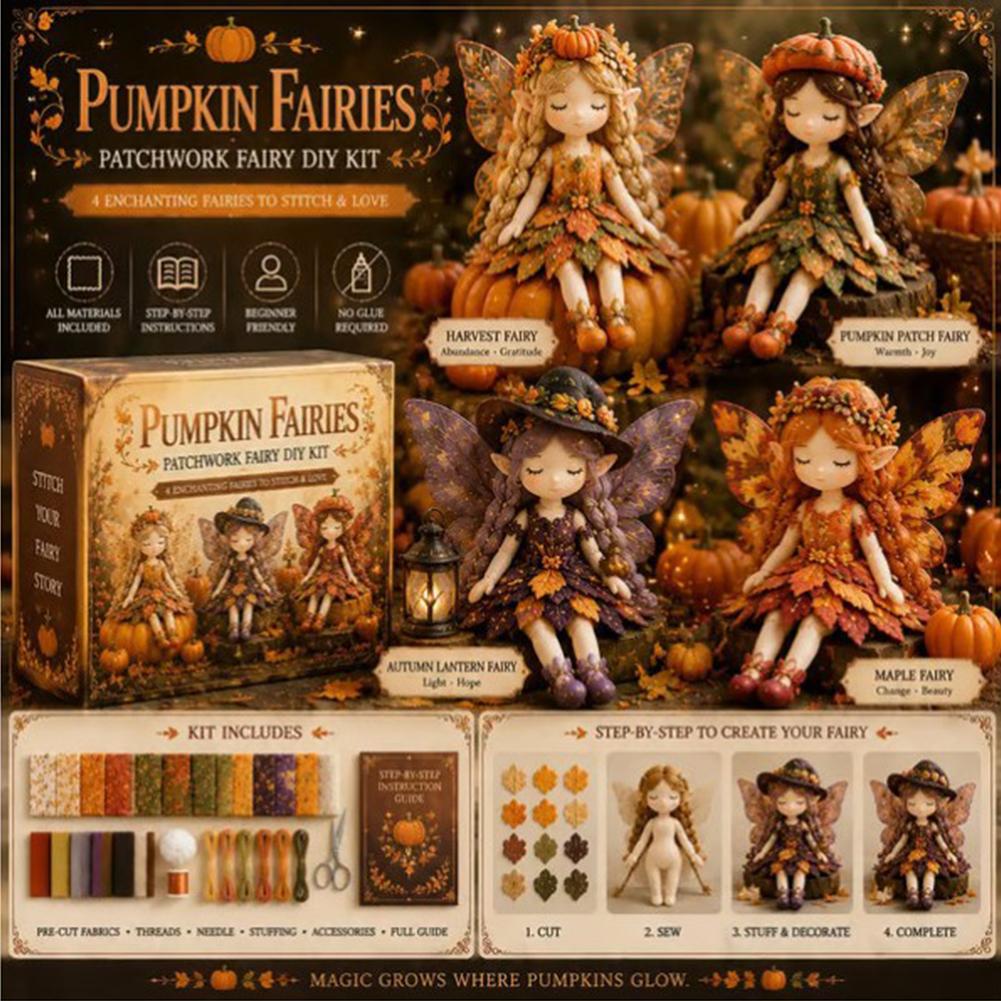 DIY Fairy Patchwork Sewing Kit - огляд і ціна Art Craft And Cloth