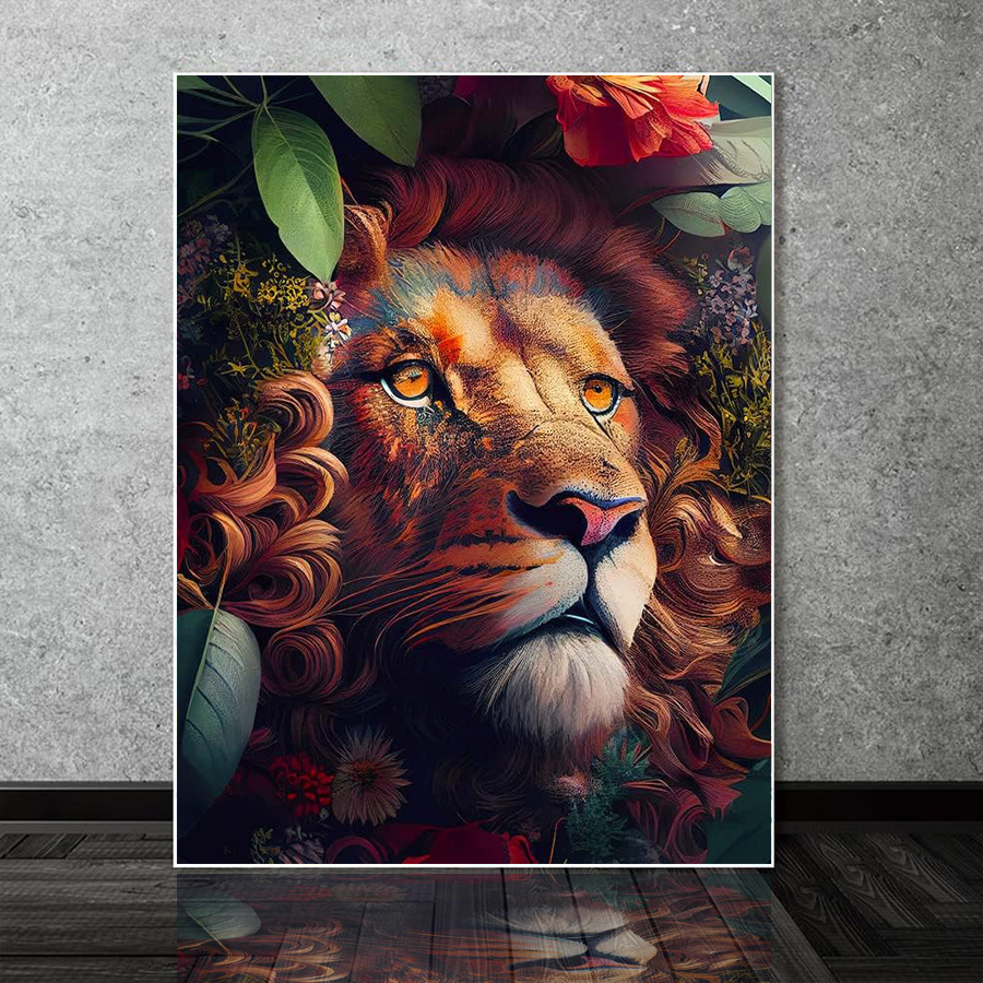 Jungle Lion Avatar Diamond Pai - огляд і ціна Art And Craft Jungle