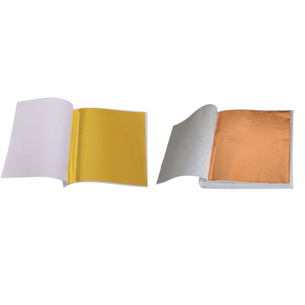 200Sheets Gold Leaf Foil Paper - огляд і ціна Art Craft With Leaves