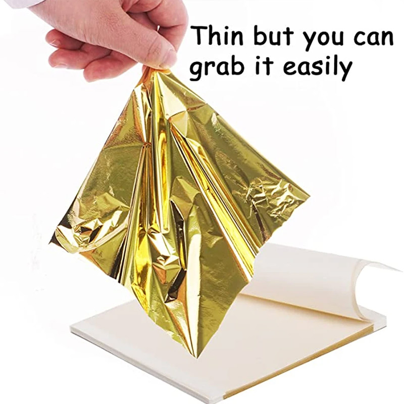 200Pcs Golden Leaf Foil Leaf S - огляд і ціна Art Craft With Leaves