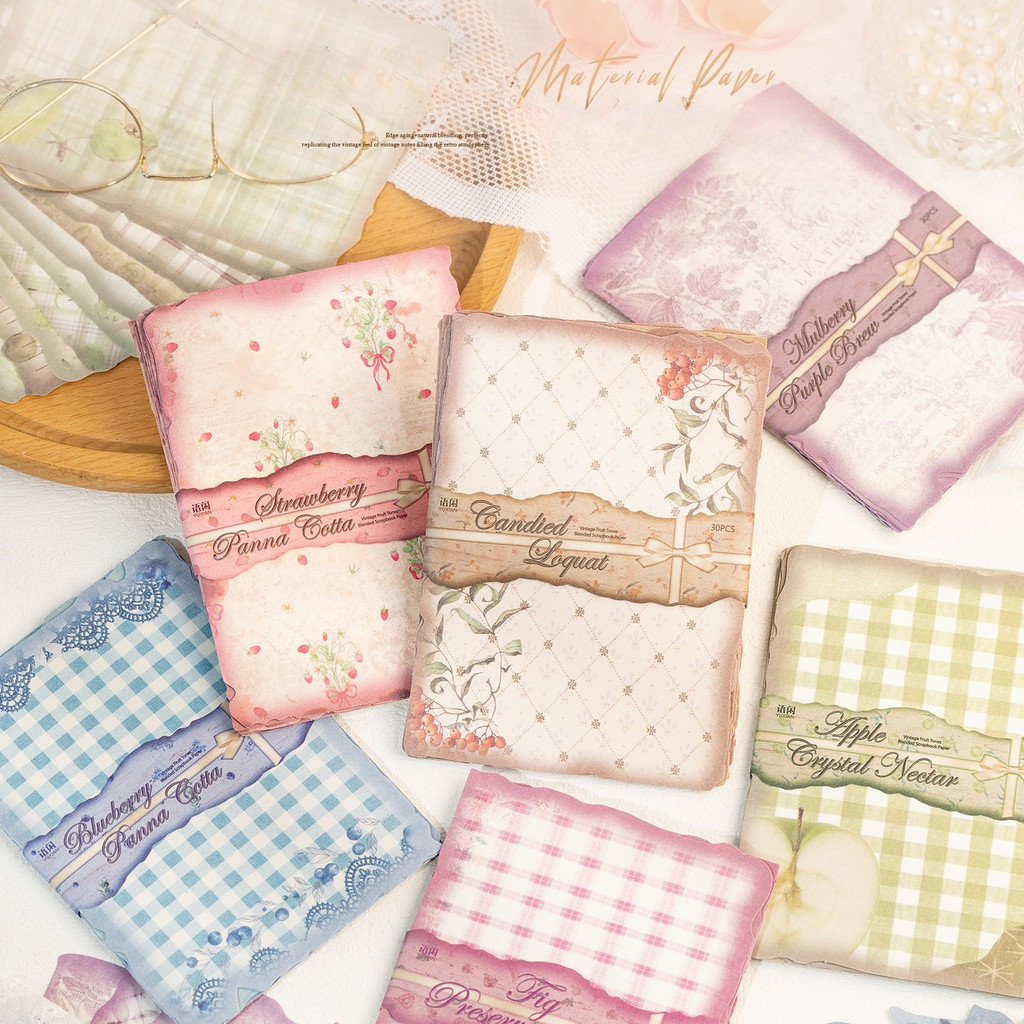30sheets Vintage Scrapbook Pap - огляд і ціна Art Craft Background
