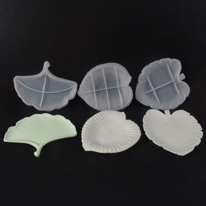 Plaster Cement DIY Leaf Dish M - огляд і ціна Art Craft With Leaves