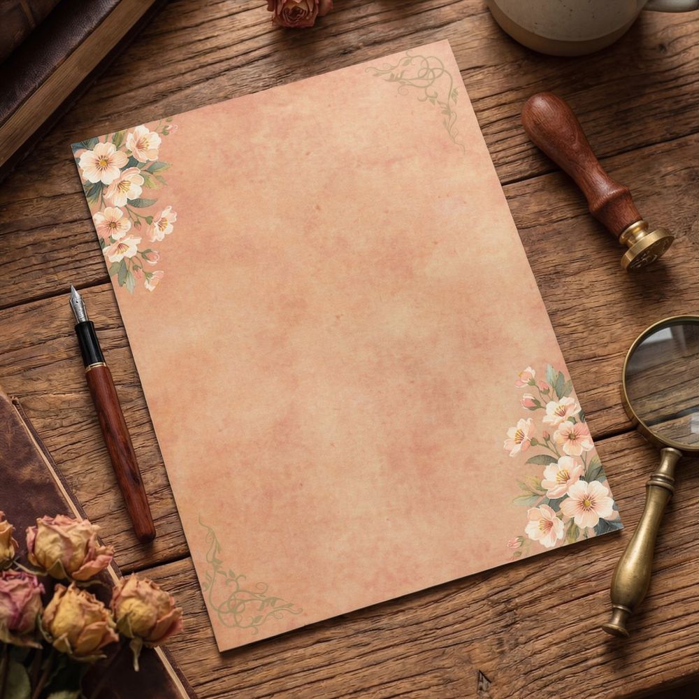 Vintage Letter Paper Set A4 St - огляд і ціна Art Craft Stationery