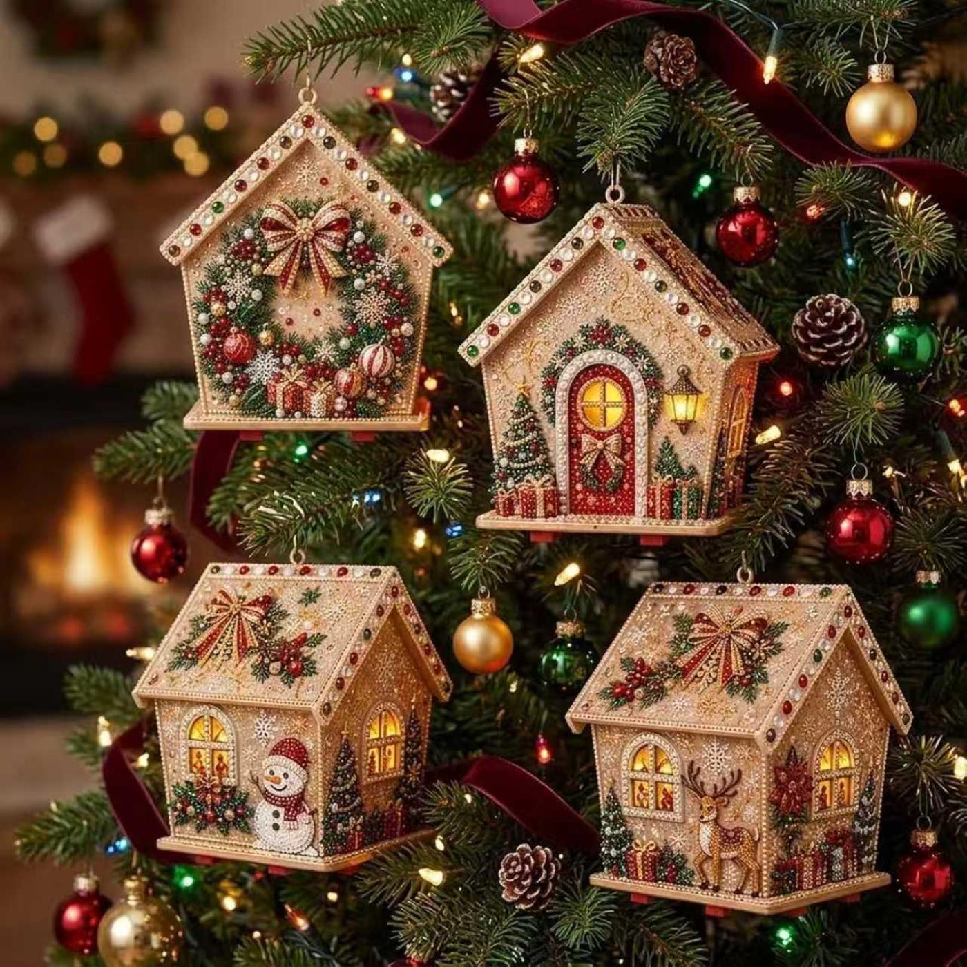 3D Diamond Wooden House Pearl  - огляд і ціна Art Craft Adult
