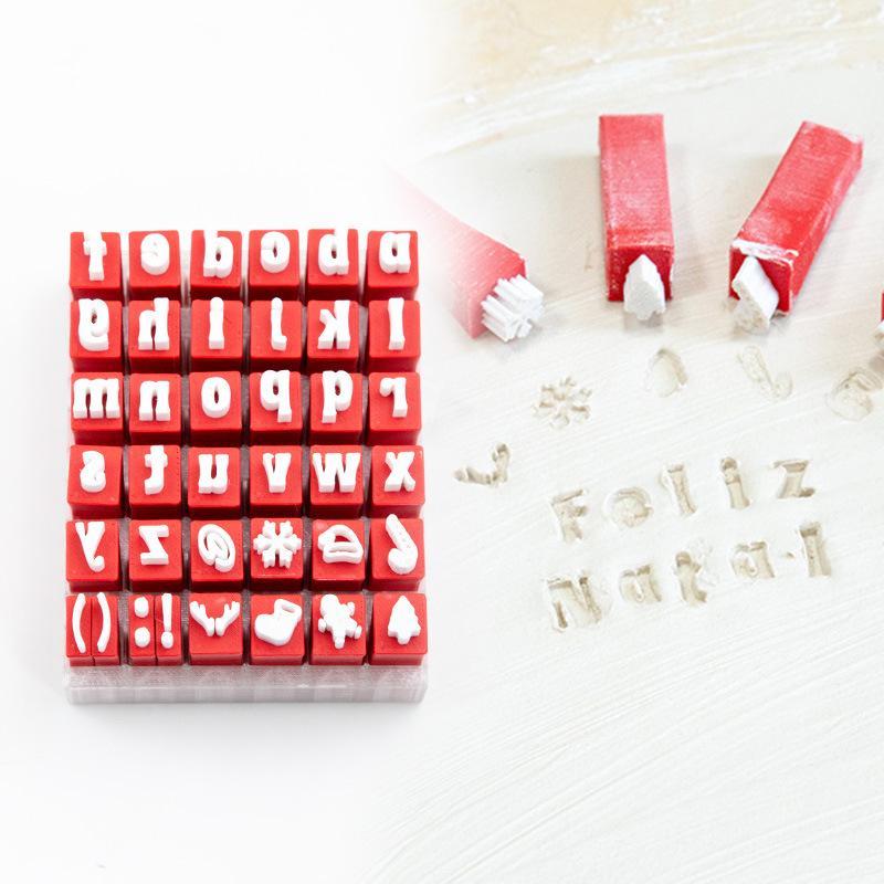 Christmas Style Alphabet Clay  - огляд і ціна Polymer Clay Set