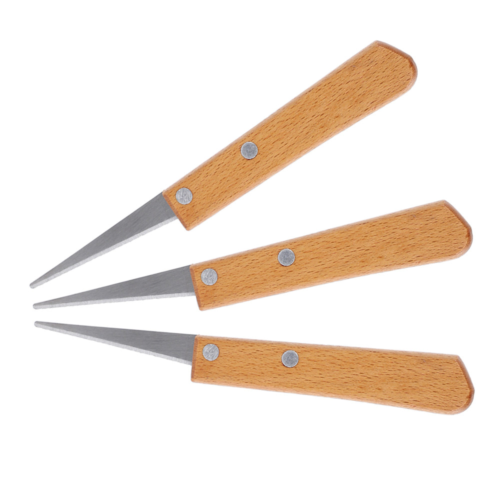 3Pcs Wooden Handle Pottery Scu - огляд і ціна Polymer Clay Set