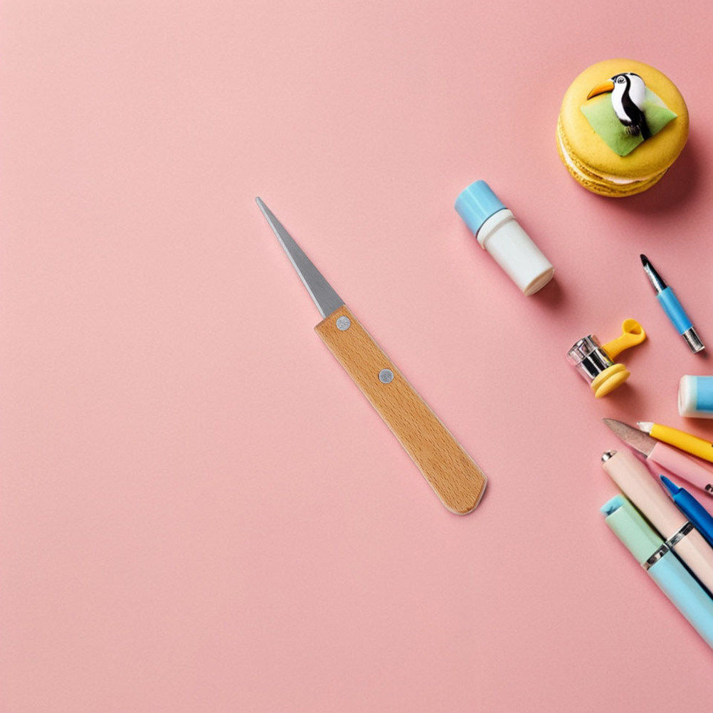 3Pcs Wooden Handle Pottery Scu - огляд і ціна Polymer Clay Set