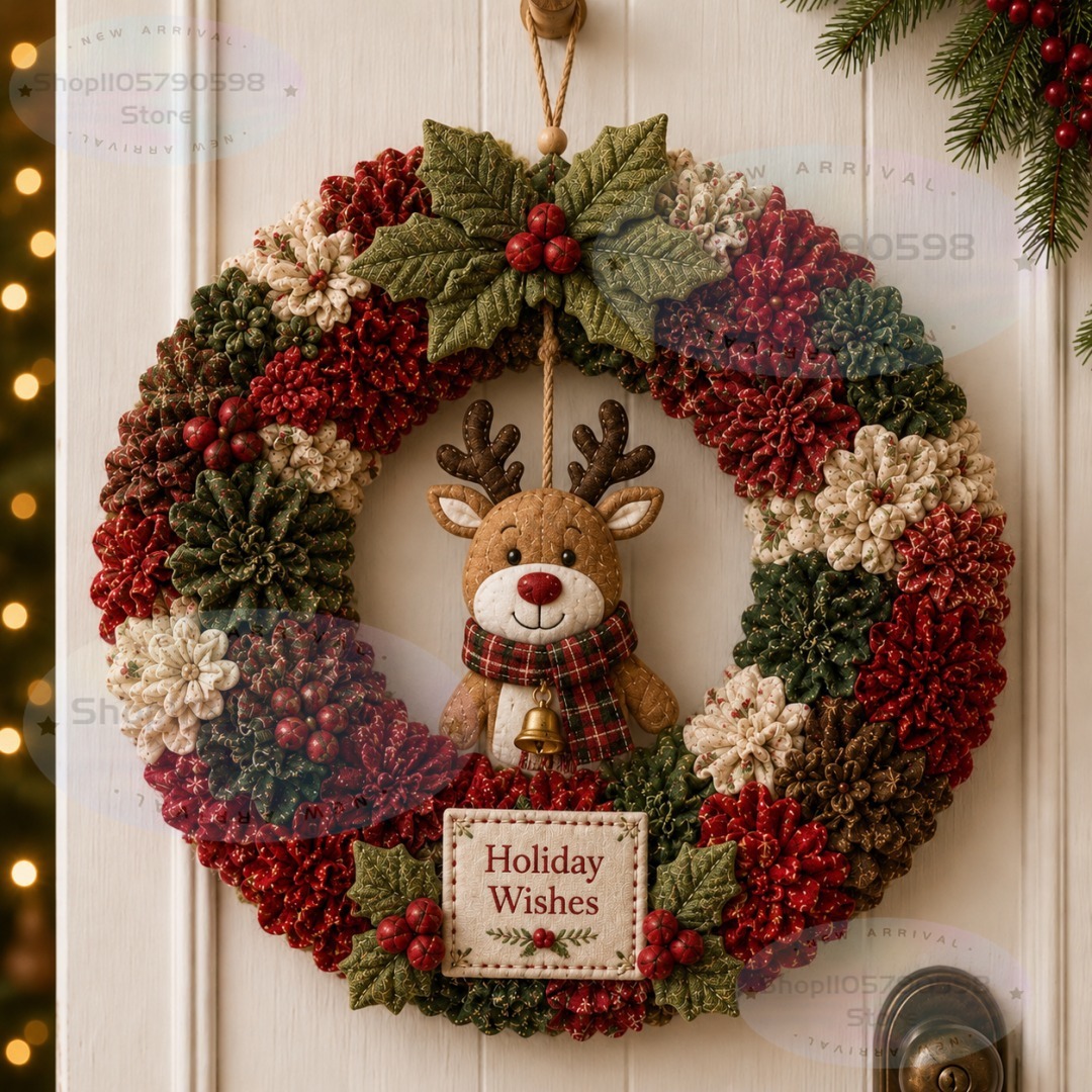 3D Fabric Poke Wreath DIY Kit, - огляд і ціна Art Craft Adult